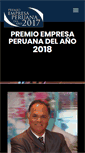 Mobile Screenshot of premioempresaperuana.com